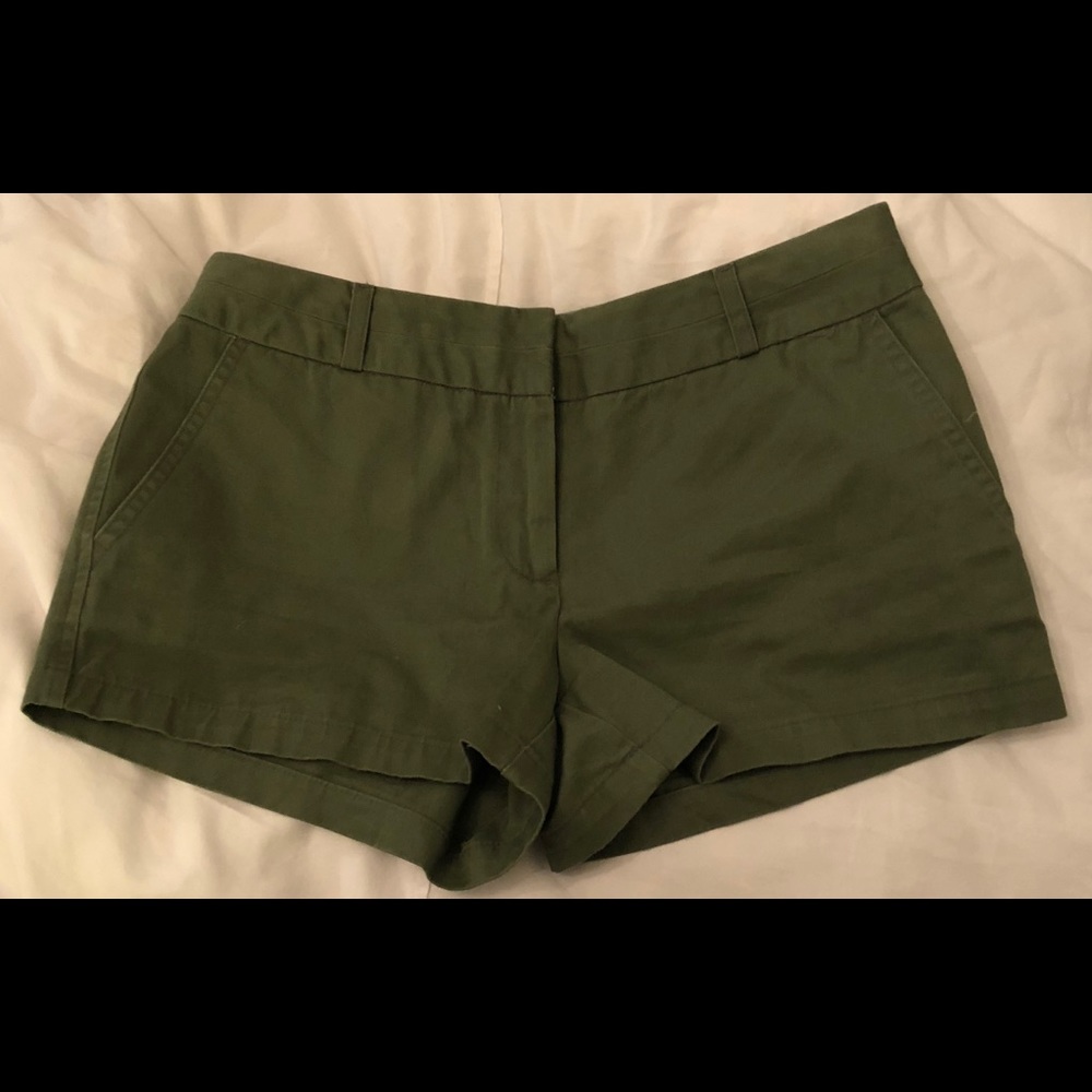 Green shorts